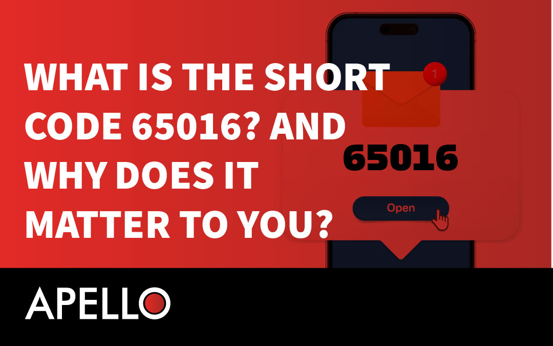 What Is the Short Code 65016, and Why Does It Matter to You?