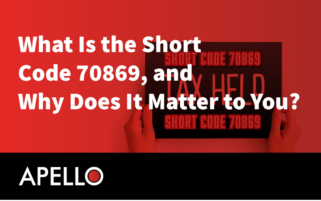 What Is the Short Code 70869, and Why Does It Matter to You?